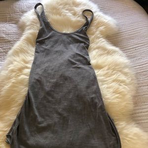 Lululemon gray cross-back cover up
